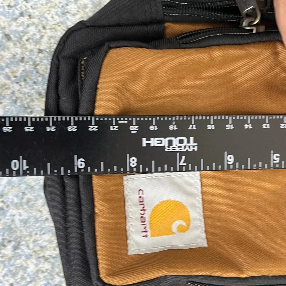 Carhartt Crossbody Zip Bag B000030520199 Brown Canvas Utility Shoulder Bag